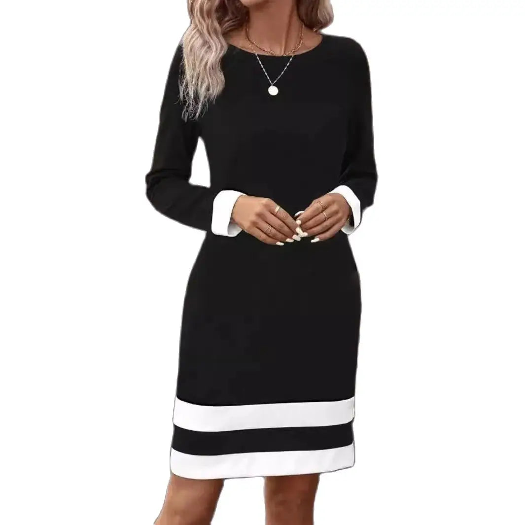Long Sleeve Bodycon Dress – Women’s Slim Fit Mini Dress