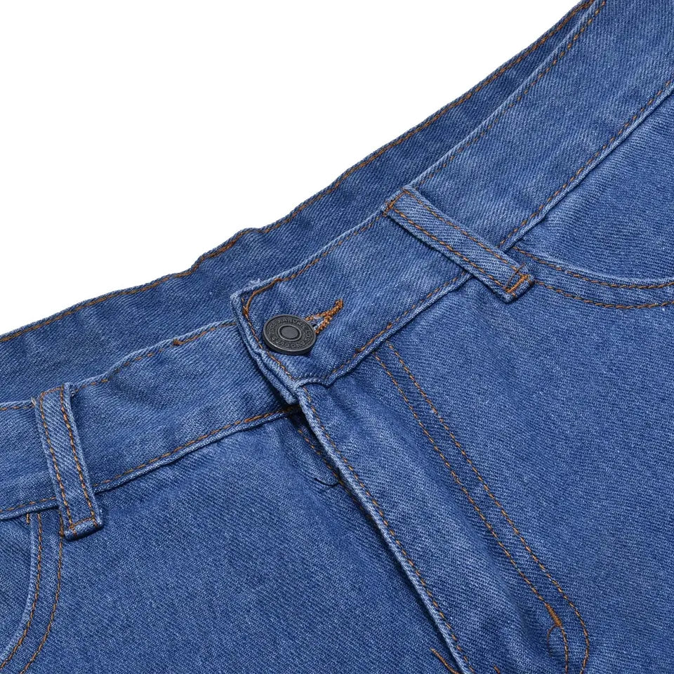 Women’s High-Stretch Slim Fit Straight Leg Jeans