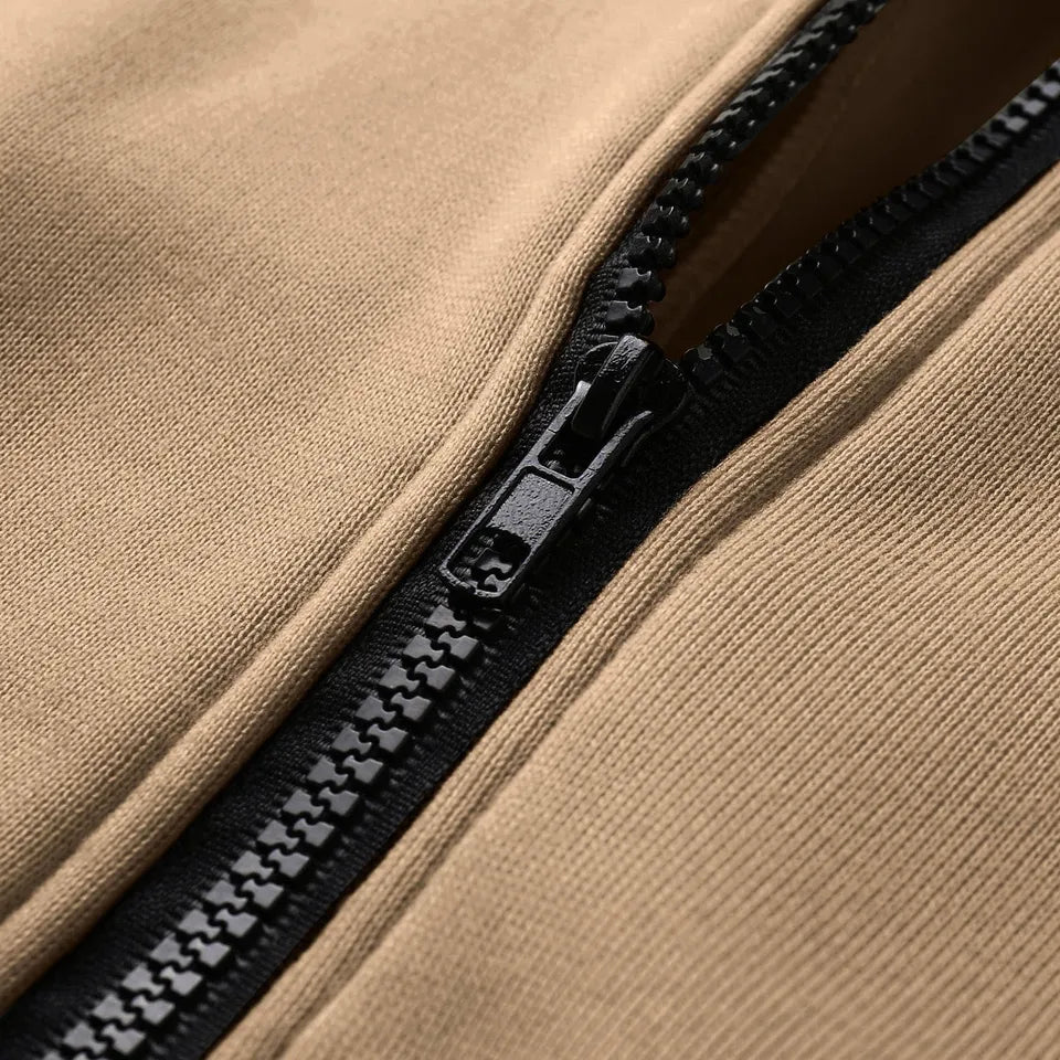 Womens Fashion Oversized Zip Up Hoodie Jacket